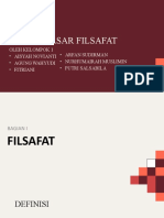 Dasar-Dasar Filsafat Ilmu