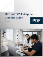 Microsoft 365 Enterprise Licensing Guide: March 2021