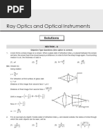 9 Ray Optics and Optical Instruments: Solutions