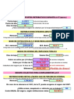 Cálculo Recorte Por Incapacidad Temporal