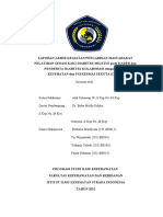 LAPORAN AKHIR KEGIATAN PENGABDIAN MASYARAKAT PELATIHAN SENAM DIABETES PADA KADER DAN PENDERITA DIABETES KOLABORASI DENGAN DINAS KESEHATAN DAN PUSKESMAS SEKOTA KEDIRI (REVISI) - Dikonversi