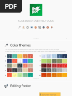 Slide Design User Help Guide
