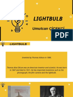 Lightbulb: Umutcan ÇİÇEKÇİ