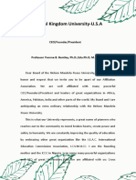 Letter of Acceptance to IKUniversity
