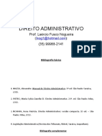 Direito Administrativo Bibliografia