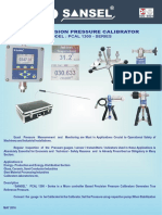 High Precision Pressure Calibrator: Model: Pcal 1300 - Series