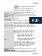 Unit-21 Authorised Assignment Brief For Learning Outcome A - Assignment 1