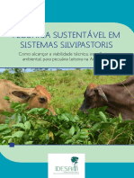 Pecuária Sustentável em Sistemas Silvipastoris Autor Ana Carolina Bastida Da Silva & Gabriel Cardoso Carrero
