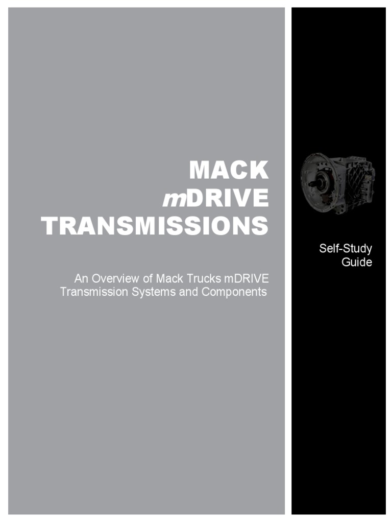 Mdrive Manual de Servicio | PDF | Transmission (Mechanics) | Manual Transmission