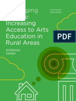 Leveraging Change - Increasing Access To Arts Education in Rural Areas Donovan y Brown 2017