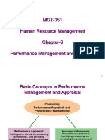 MGT-351 Human Resource Management Chapter-9 Performance Management and Appraisal
