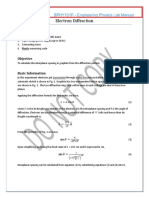 3.Electron Diffraction