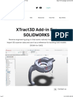 XTract3D Add-In For SOLIDWORKS - Scan-to-CAD Tool