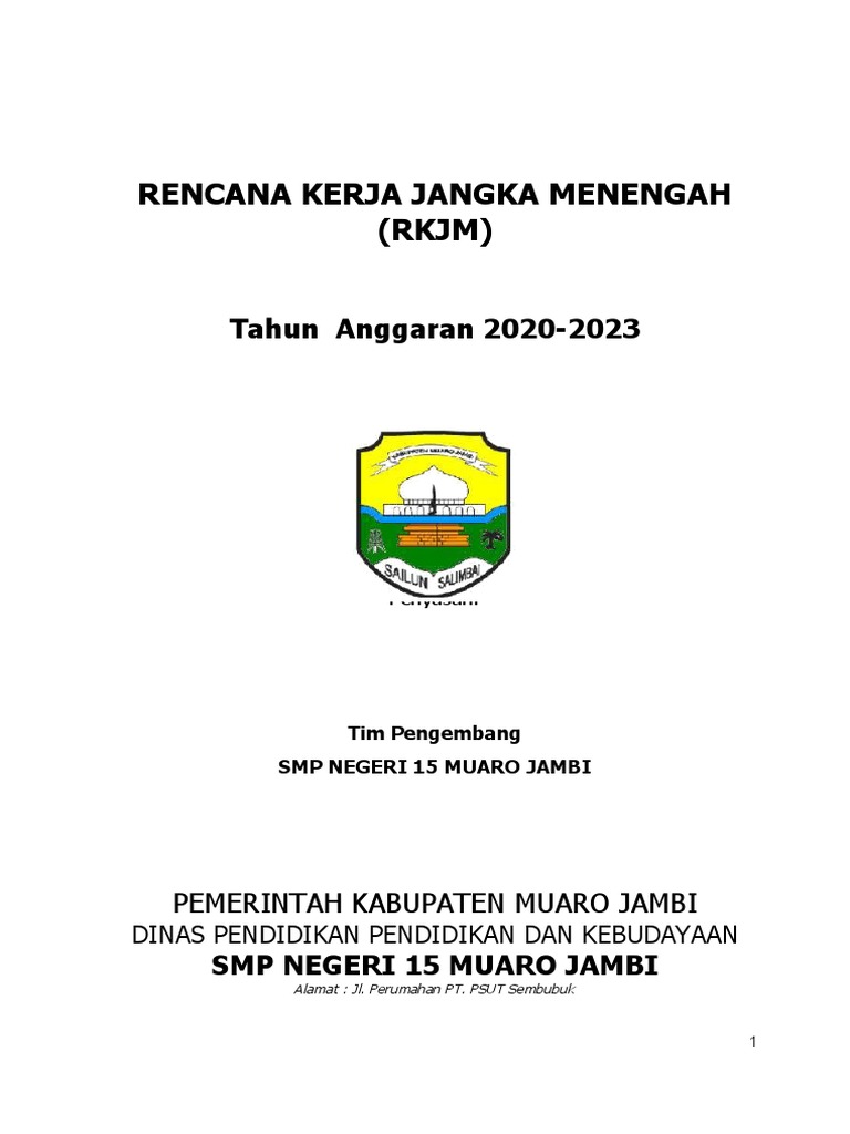 1.1.a RKJM SMPN 15 - Wf-Oke Print | PDF | Ilmu Sosial