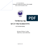 Quản trị marketing (IMC Copy được) - ĐẠI HỌC KINH TẾ KỸ THUẬT CÔNG NGHIỆP