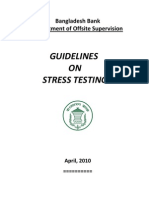Stress Testing Guidelines