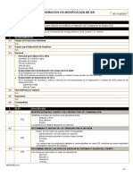 Elaboracion y o Modificacion de ICE V01