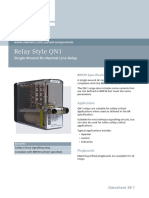 Relay Style QN1: Single-Wound Dc-Neutral Line Relay