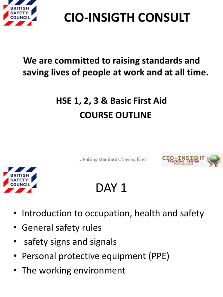 HSE Training: Safety Standards Overview | PDF | Personal Protective ...