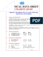 Technical Data Sheet: ULTRABRITE 482/485