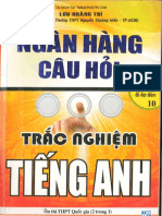 Ngân Hàng Câu Hỏi Trắc Nghiệm Tiếng Anh - Lưu Hoằng Trí