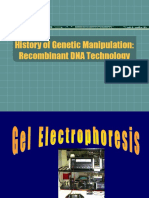 History of Genetic Manipulation: Recombinant DNA Technology