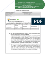 Module Paper Submission Form