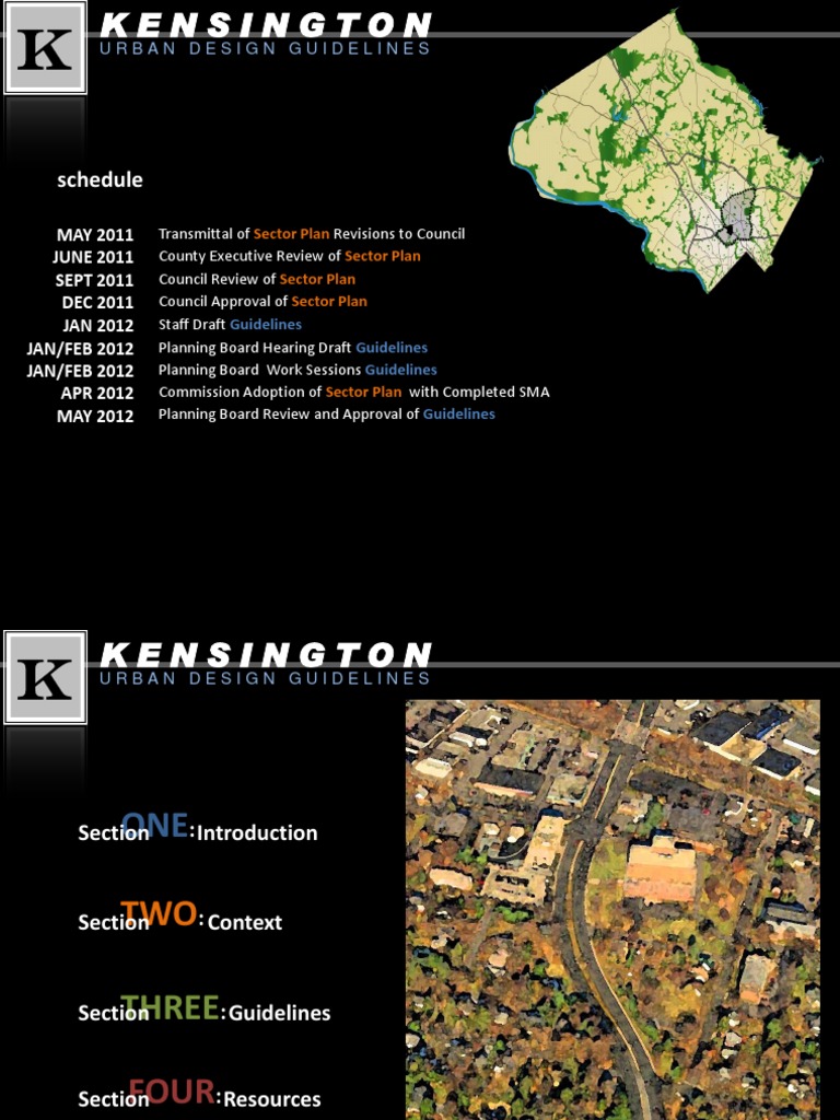 Schedule Urban Design Guidelines PDF Street Zoning