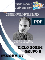 Semana Vii - Grupo B - Cepre 2022-I