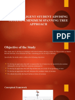 An intelligent student advising system using minimum spanning trees