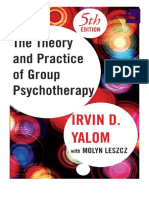 The Theory and Practice of Group Psychotherapy - Irvin D. Yalom