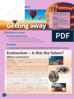 Getting Away: Ecotourism - Is This The Future?