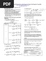 Download Maksimum Likelihood Estimation Pada Regresi by irwan_latte SN56459413 doc pdf