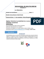 Guía 3, Matemática II ° Nivel