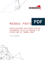 SISGEO MODBUS Protocol Manual - EN 05 20