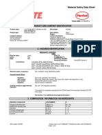 Product and Company Identification: Material Safety Data Sheet