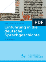 Schimd - Einführung in die deutsche Sprachgeschichte