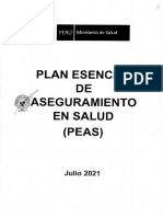 4plan Esencial de Aseguramiento en Salud-PEAS 2021