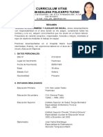 Curriculum Vitae Policarpo Tucno