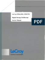 LeCroy 9354A-M-L-TM Service Manual Complete