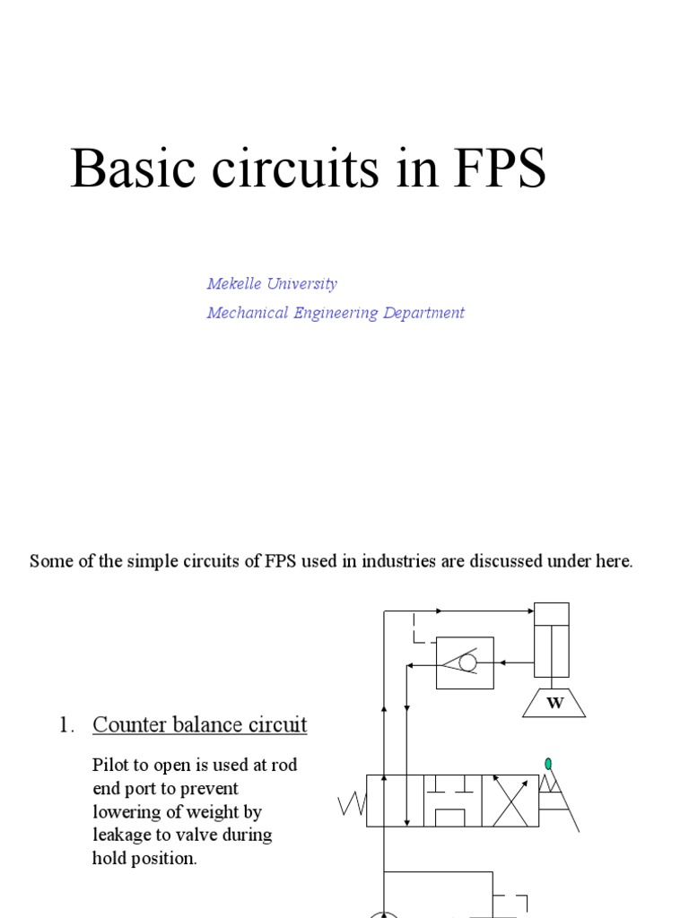 Simple FPS Circuit Designs Explained | PDF