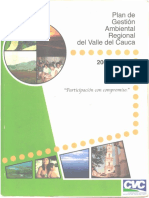 Plan de Gestion Ambiental Regional Del Valle Del Cauca 2002-2012