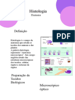 Histologia Humana: Estudo dos Tecidos