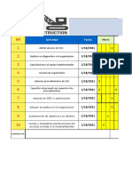 Carta Gantt REG-SGC21