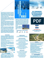 Plegable XV Congreso Int. Ing. Hidráulica 03-2021 - FCARTA Local