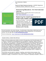 Accounting Education: An International Journal
