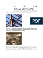 Historia de Las Estructuras Metálicas I