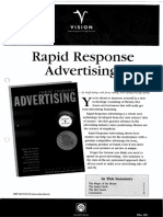 Rapid Response Advertising