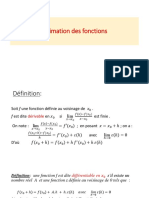 aproximation des fonctions