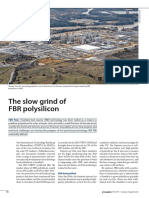 The Slow Grind of FBR Polysilicon